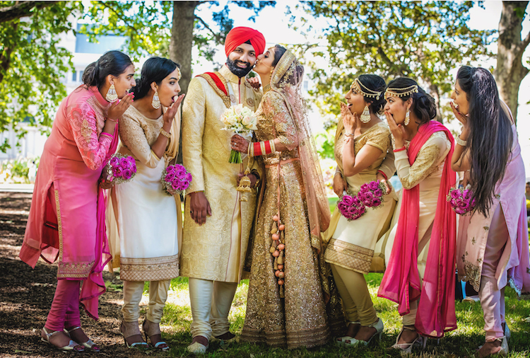 10a indian bridal party