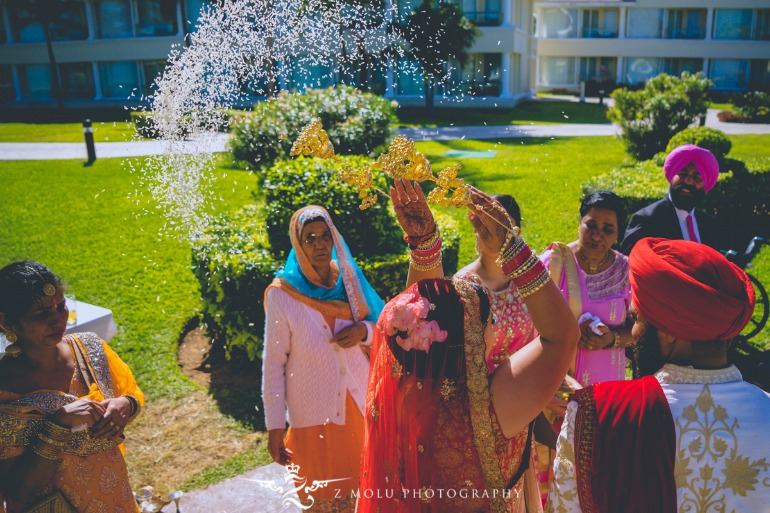 beautiful sikh wedding