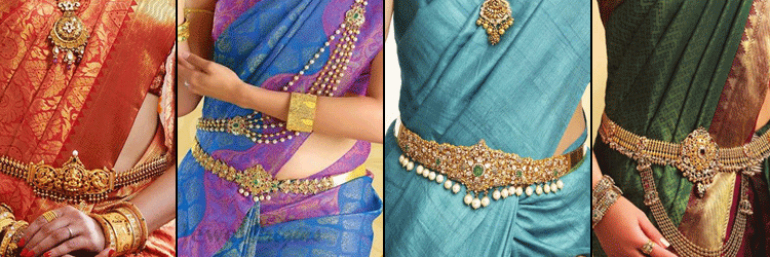 belted saree