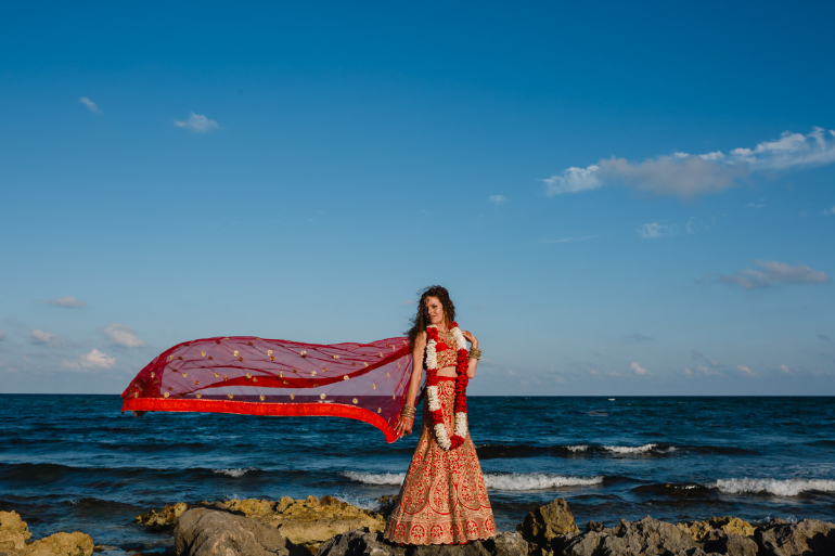 bridal portrait