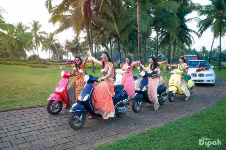 Driving a bike - dipak studios