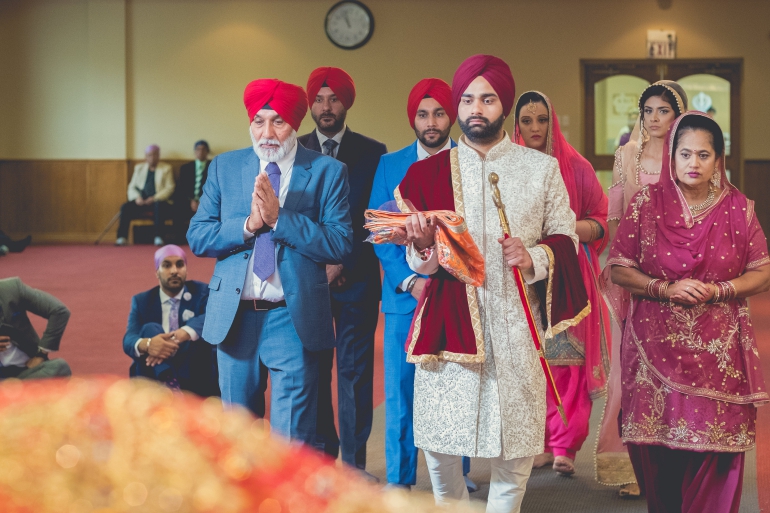 groom entry