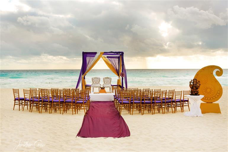 Indian destination wedding cancun