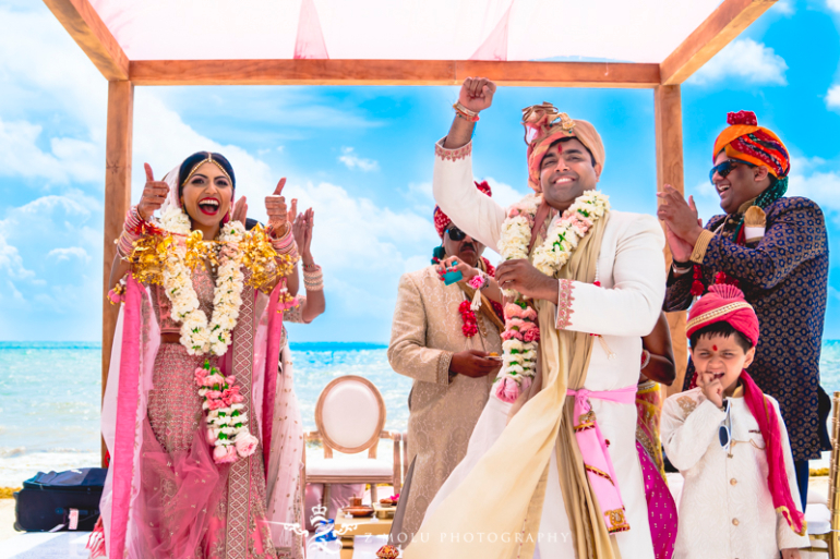 indian wedding couple