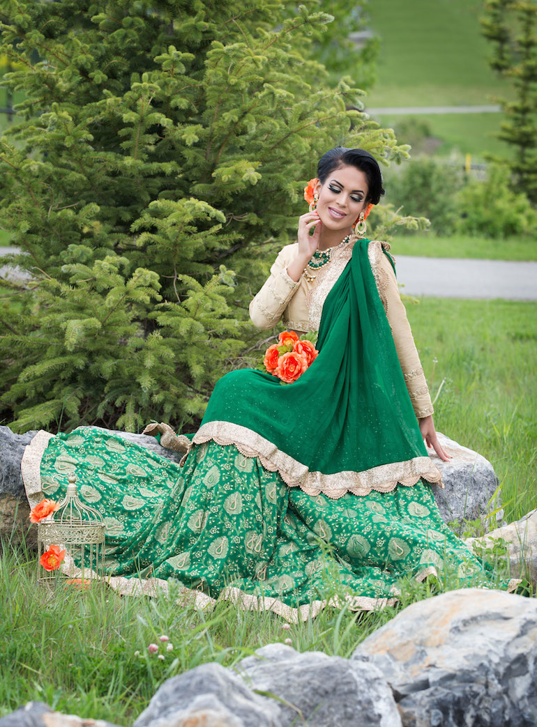 indian wedding outdoor model