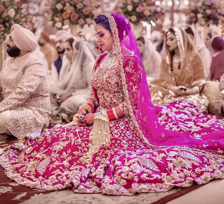 Lehenga- Anushree Reddy, 