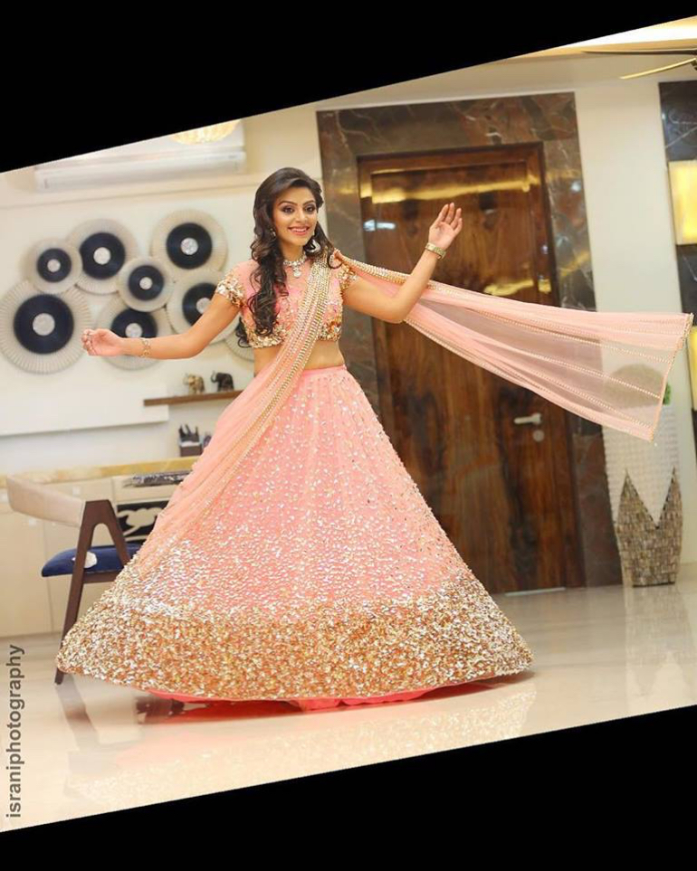 pink lehenga