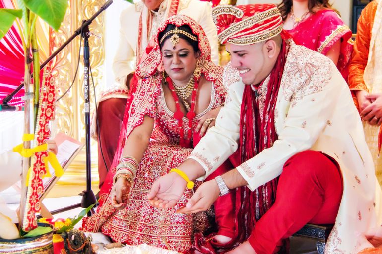 religious wedding ceremony