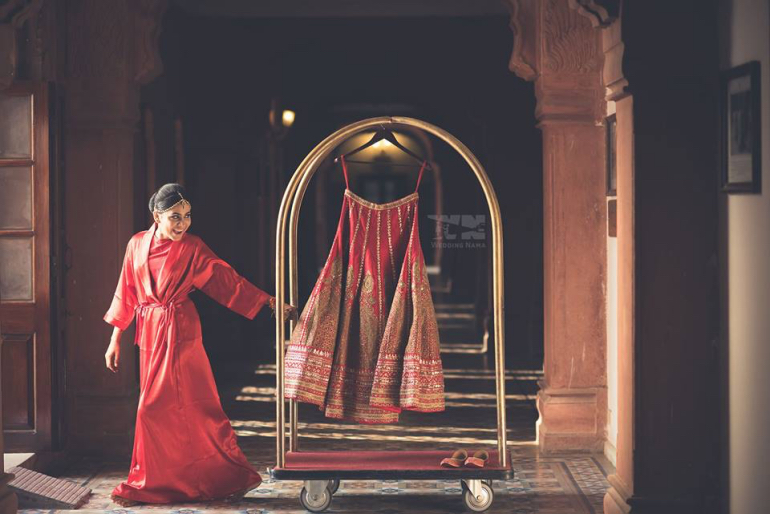 with lehenga