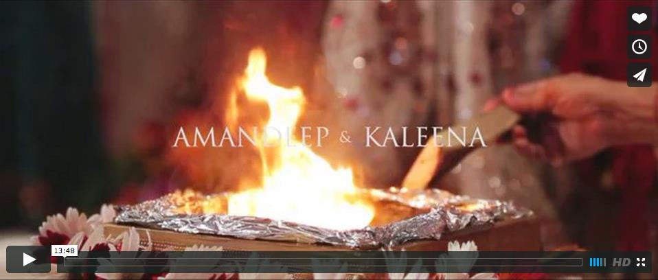 amandeepkaleena Hindu and Sikh Indian Wedding Video by Diva Films