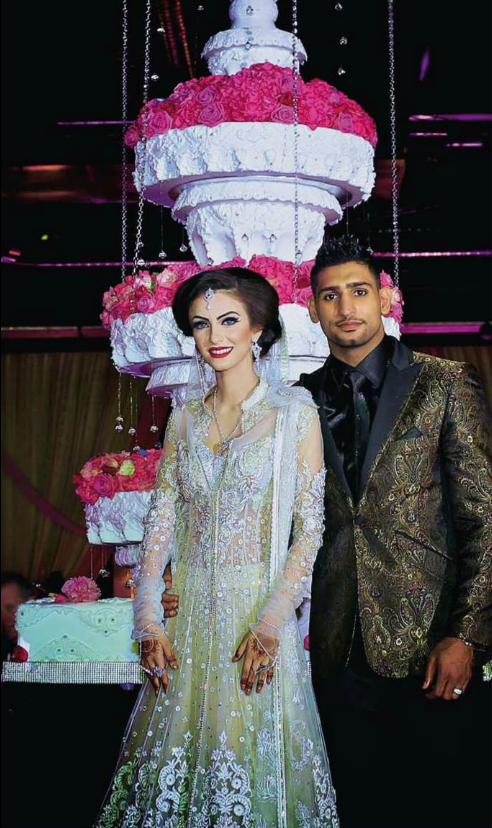 Ameer Khan Xnxn - Amir Khan & Faryal Makhdoom Walima - Celebrity South Asian Wedding