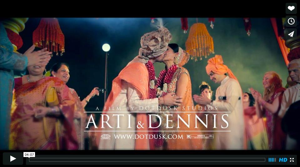Destination Indian Wedding Video by DotDusk Studios