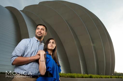 Beautiful Outdoor Indian Engagement Session by Mojica Photography