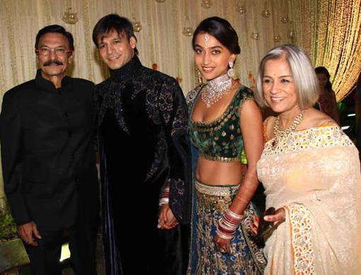 Bollywood Celebrity Wedding - Vivek Oberoi and Priyanka Alva