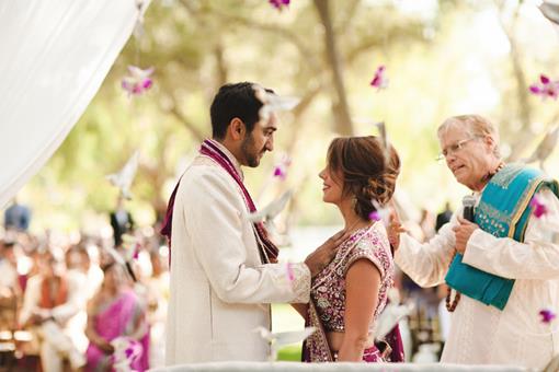 California Outdoor Fusion Hindu Ceremony - 1