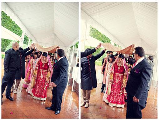 California Ritz Carlton Outdoor Hindu Wedding Ceremony