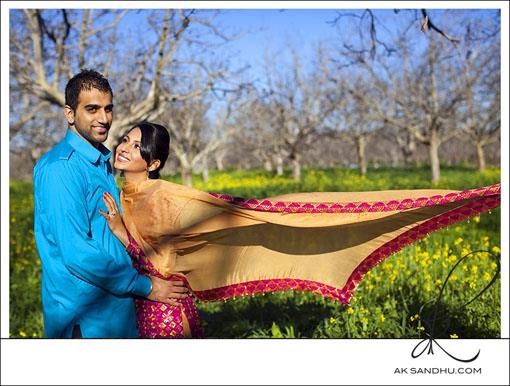 DDLJ Inspired Indian E-Session by A.K. Sandhu Photography