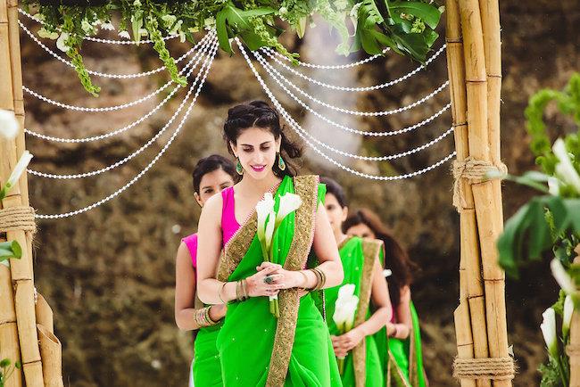 10a indian wedding bridesmaid