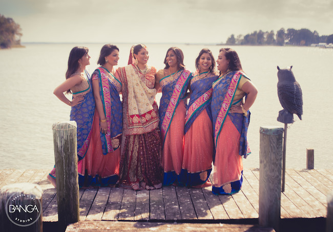 12a indian wedding bridal party