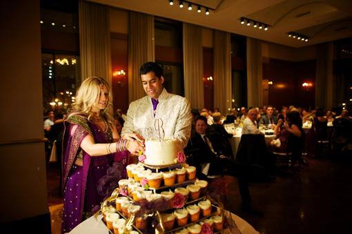 Illinois Indian Wedding Reception by Laurie Peacock Photography