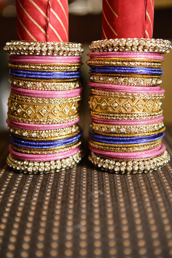 4a indian wedding colorful churrahs