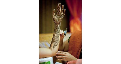 Southern California Intricate Indian Bridal Mehndi - 1