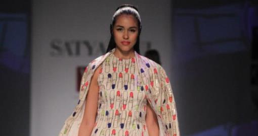Indian Wedding Fashion from WIFW 2013 by Masaba for Satya Paul