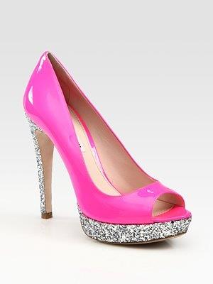 Miu Miu Glitter Indian Wedding Heels