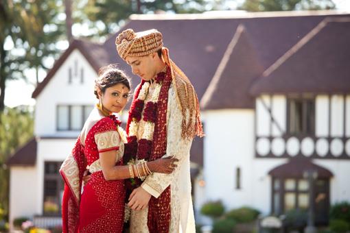 Outdoor Fusion Indian Wedding by Choco Studio Photography - 2