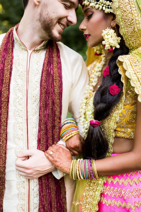 8a indian wedding portrait