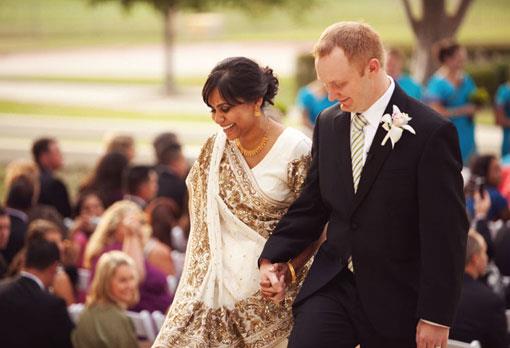 Outdoor Indian Christian Wedding by EE Photography