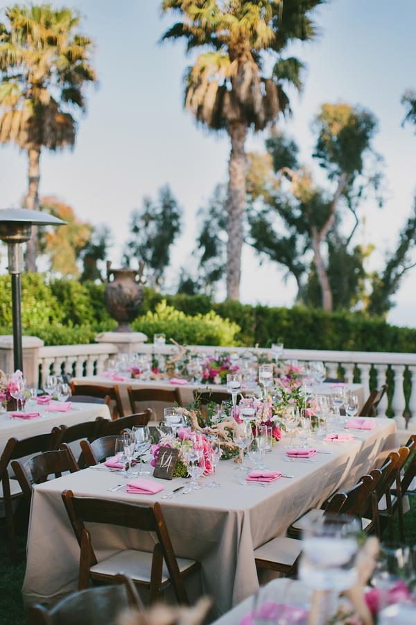 36a- outdoor wedding table setting