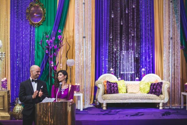43a indian wedding reception staging and decor