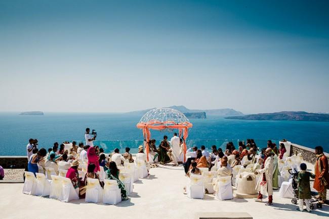 13a- outdoor hindu wedding ceremony greece