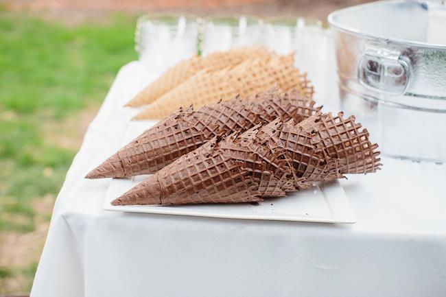 37a indian wedding ice cream cone