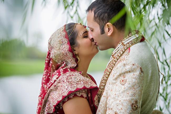 8 indian bride and groom portrait