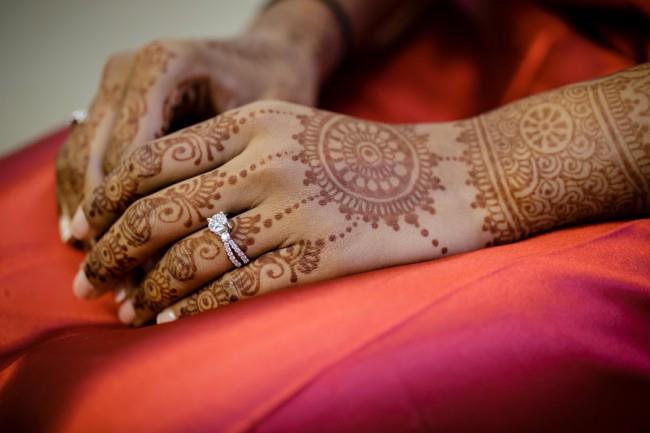 2a Indian Bridal Mehndi and ring
