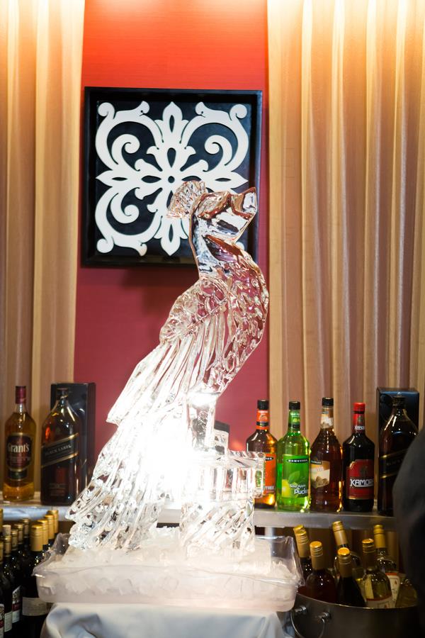 19a indian wedding ice sculpture