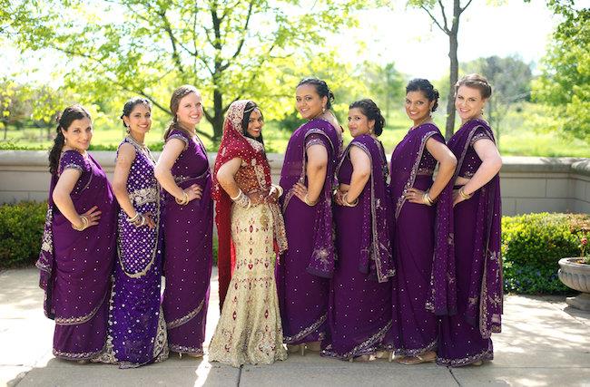 38a indian wedding bridesmaid