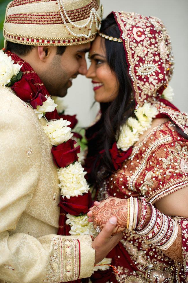 42a indian wedding couple