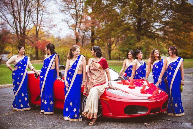 30a indian wedding bridesmaids