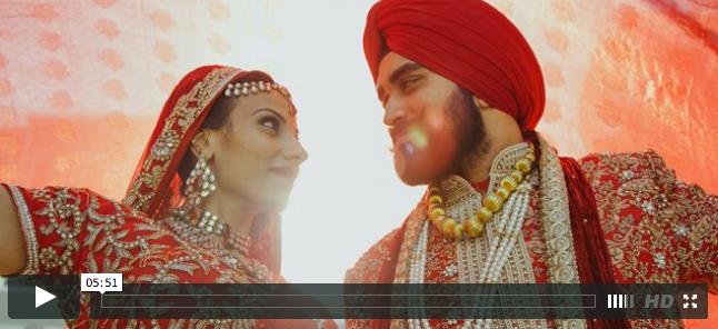 Italian Sikh Indian Wedding Video by East West