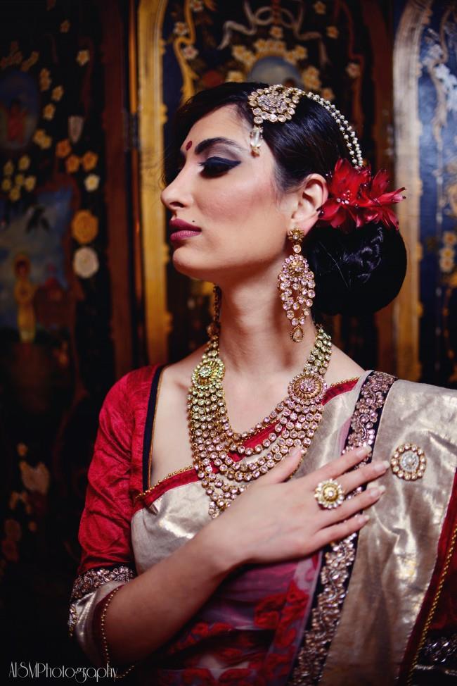 indian wedding bridal look