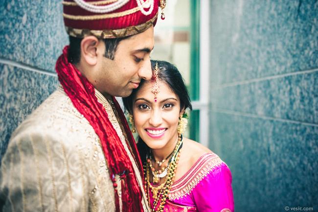 35a indian wedding portrait