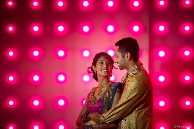 4a indian wedding bride and groom portrait