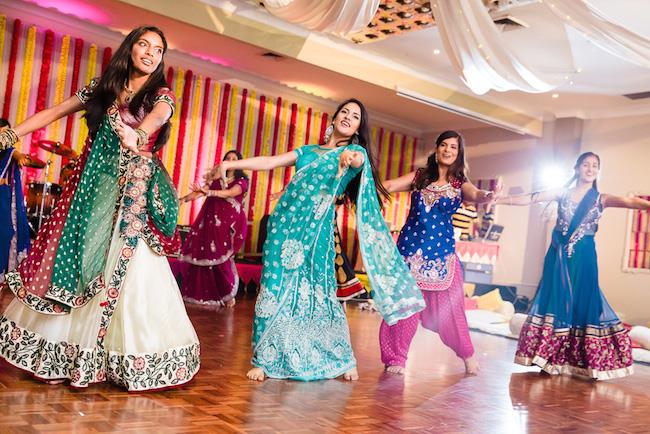 7a indian wedding sangeet dance