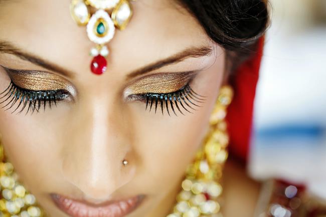 30a indian wedding makeup eyelashes