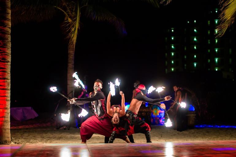 Dance and Firework Dance and Firework