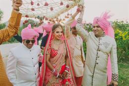 Regal Udaipur Indian Wedding With Whole Lot Of Colors By F5 Weddings