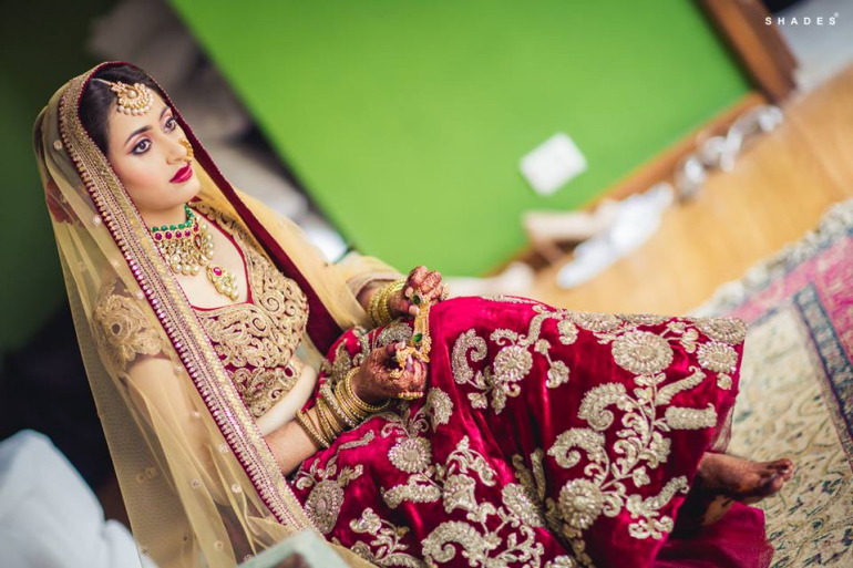 Glam Delhi Wedding With A Rani Pink Lehenga | Groom dress men, Groom  photoshoot, Bride groom photoshoot